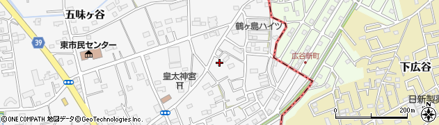 埼玉県鶴ヶ島市五味ヶ谷90周辺の地図