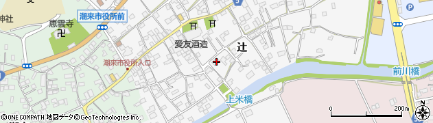 茨城県潮来市辻112周辺の地図