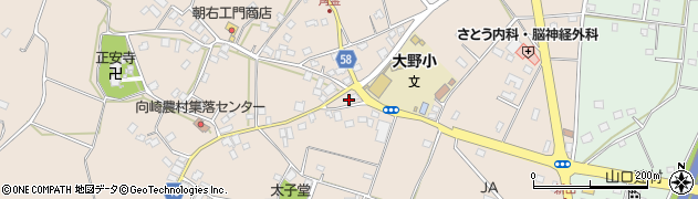 茨城県守谷市野木崎488周辺の地図