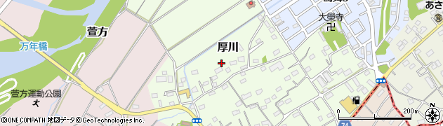 埼玉県坂戸市厚川175周辺の地図