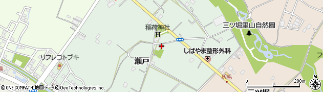 千葉県野田市瀬戸122周辺の地図
