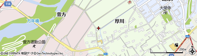 埼玉県坂戸市厚川272周辺の地図