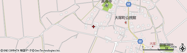 茨城県龍ケ崎市大塚町2310周辺の地図