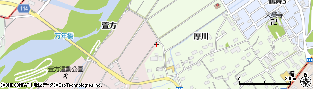 埼玉県坂戸市萱方115周辺の地図