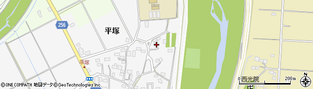 埼玉県川越市平塚395周辺の地図