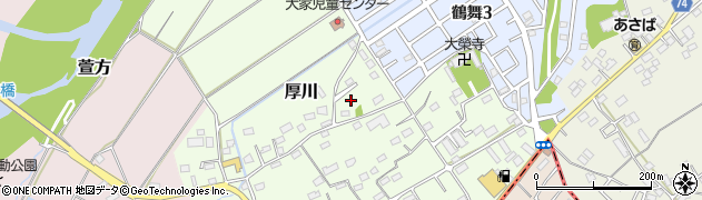 埼玉県坂戸市厚川196周辺の地図