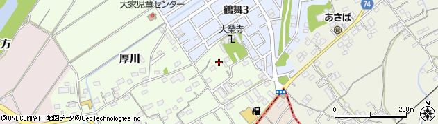 埼玉県坂戸市厚川82周辺の地図