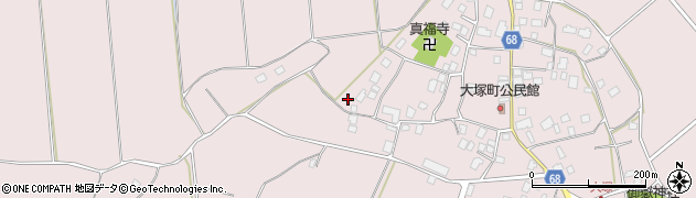 茨城県龍ケ崎市大塚町2252周辺の地図
