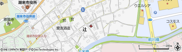 茨城県潮来市辻50周辺の地図
