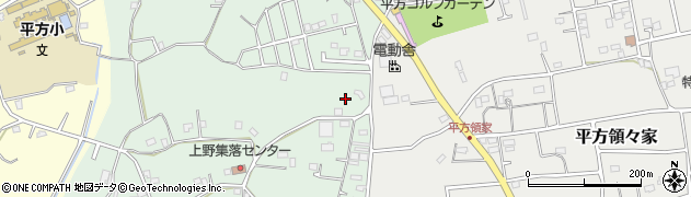 埼玉県上尾市上野340周辺の地図