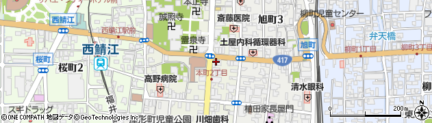 株式会社大黒屋　製菓舗周辺の地図