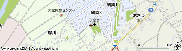 埼玉県坂戸市厚川78周辺の地図