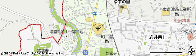 ベルク毛呂山店周辺の地図