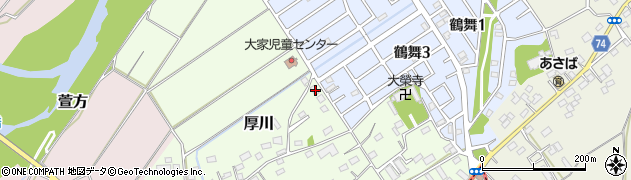 埼玉県坂戸市厚川202周辺の地図