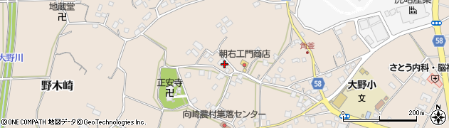 茨城県守谷市野木崎1324周辺の地図