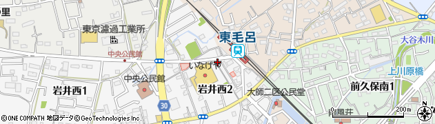 仲村美容室周辺の地図
