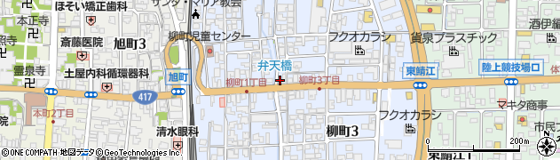 弁慶堂菓舗周辺の地図