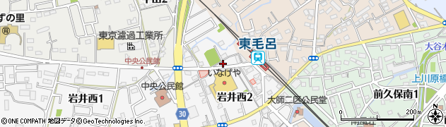 有限会社毛呂山タクシー周辺の地図