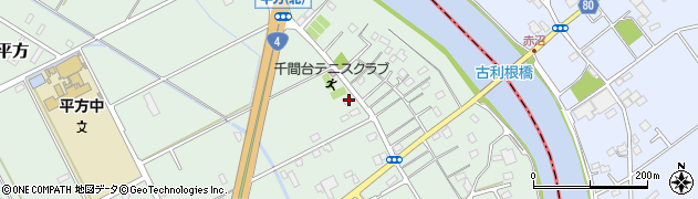 埼玉県越谷市平方925周辺の地図