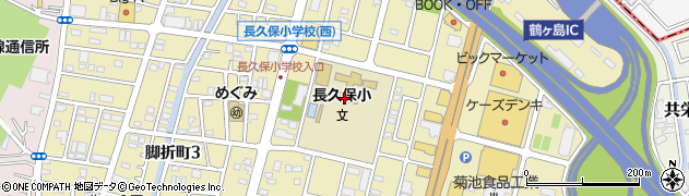 埼玉県鶴ヶ島市脚折町周辺の地図