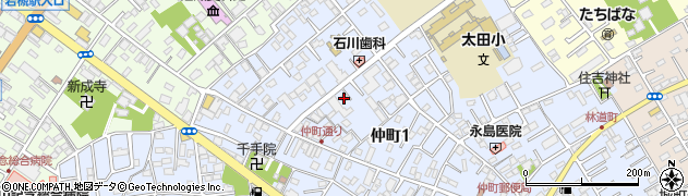 仲町ハイツ周辺の地図