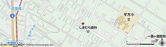 埼玉県越谷市平方2994周辺の地図