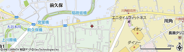 毛呂山町　シルバー人材センター周辺の地図