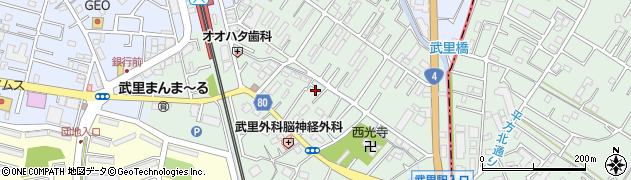 武里整体院周辺の地図