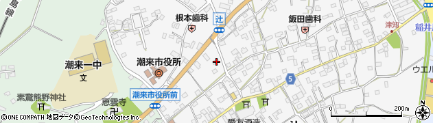 茨城県潮来市辻582周辺の地図
