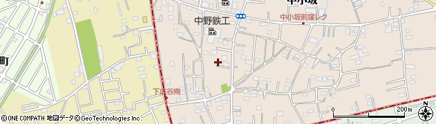 埼玉県坂戸市中小坂899周辺の地図