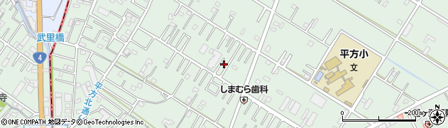 埼玉県越谷市平方2996周辺の地図