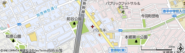 がってん寿司市場場外店周辺の地図