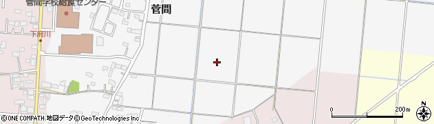 埼玉県川越市菅間周辺の地図