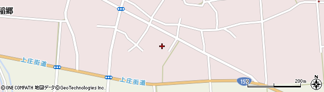 福井県大野市稲郷52周辺の地図