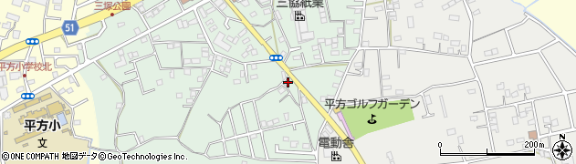 埼玉県上尾市上野312周辺の地図