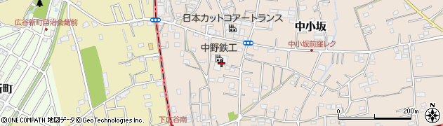 埼玉県坂戸市中小坂913周辺の地図