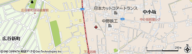 埼玉県坂戸市中小坂905周辺の地図