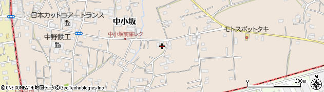 埼玉県坂戸市中小坂789周辺の地図