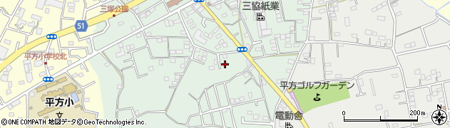 埼玉県上尾市上野212周辺の地図
