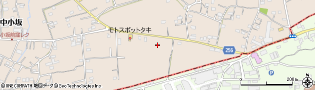 埼玉県坂戸市中小坂427周辺の地図