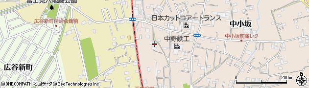 埼玉県坂戸市中小坂904周辺の地図
