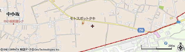 埼玉県坂戸市中小坂429周辺の地図