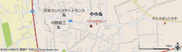 埼玉県坂戸市中小坂764周辺の地図