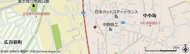 埼玉県坂戸市中小坂903周辺の地図
