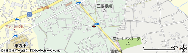埼玉県上尾市上野215周辺の地図