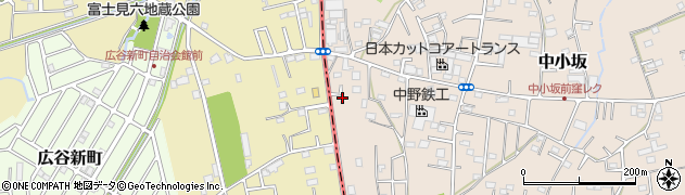 埼玉県坂戸市中小坂902周辺の地図
