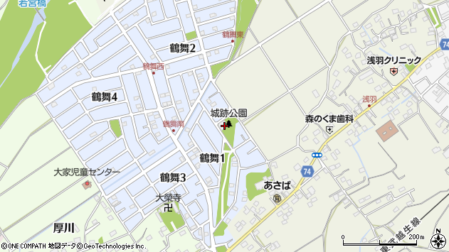 〒350-0241 埼玉県坂戸市鶴舞の地図