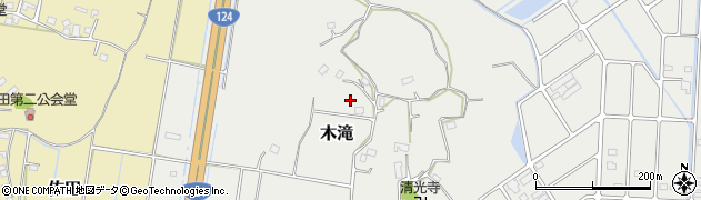 茨城県鹿嶋市木滝周辺の地図