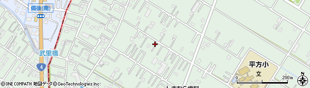 埼玉県越谷市平方3029周辺の地図