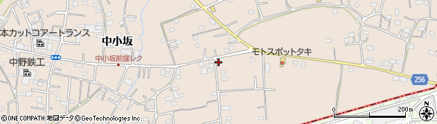 埼玉県坂戸市中小坂462-4周辺の地図